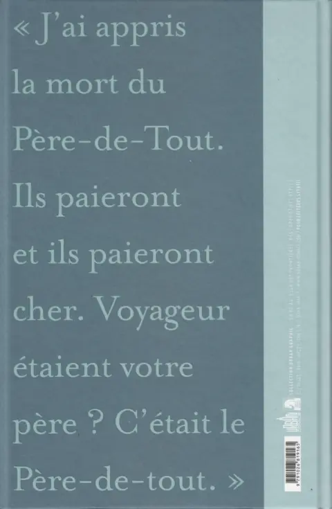 Verso de l'album American Gods Volume 3