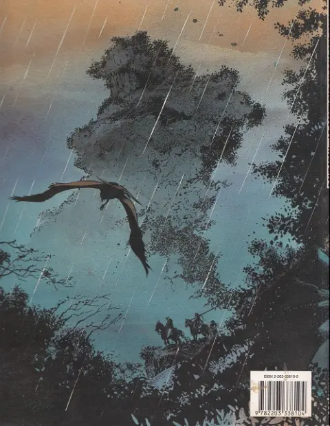 Verso de l'album Les Compagnons du crépuscule Tome 1 Le sortilège du bois des brumes