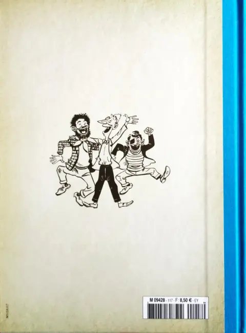 Verso de l'album Les Pieds Nickelés - La collection Tome 117 Les Pieds Nickelés producteurs
