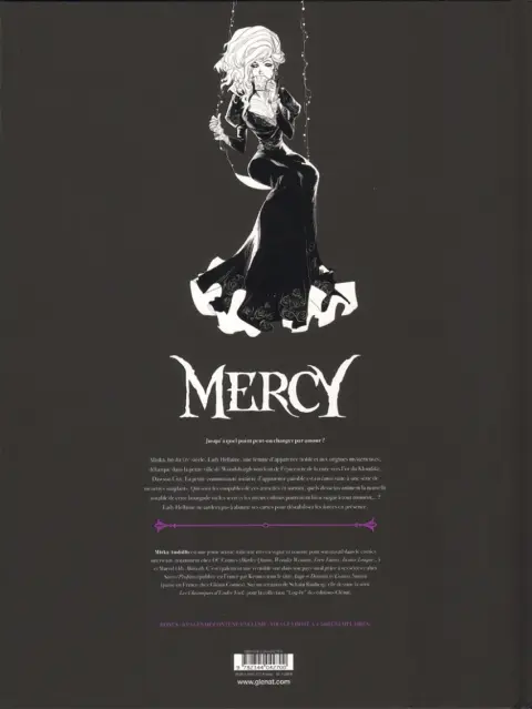 Verso de l'album Mercy Tome 1 La dame, le gel et le diable