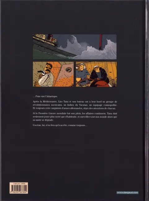 Verso de l'album Chroniques Outremers Tome 2 Atlantique