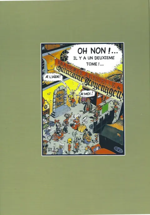 Verso de l'album Les Farfeluosités de Devos Tome 2