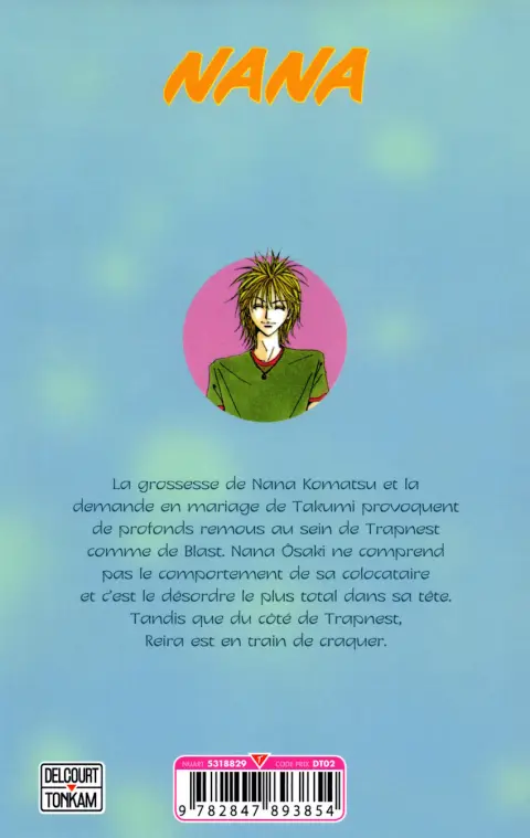 Verso de l'album Nana 9