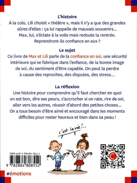 Verso de l'album Ainsi va la vie Tome 135 Lili reprend confiance en elle