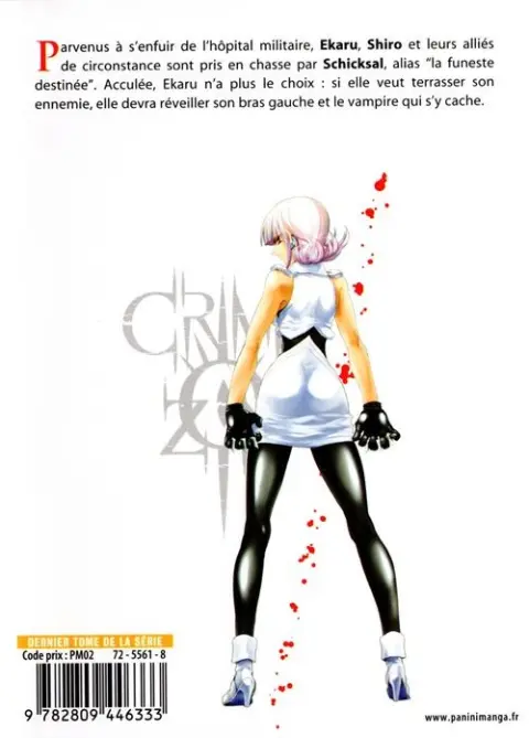 Verso de l'album Crimezone 5