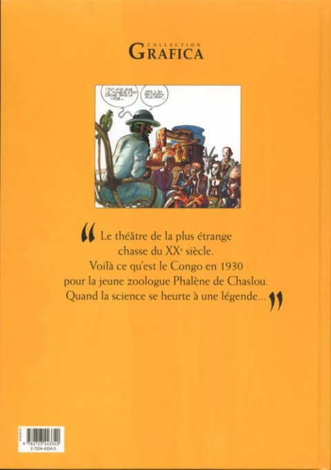 Verso de l'album Crypto Tome 1 Le Mokélé-M'Bembé