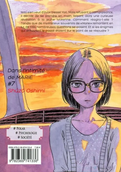 Verso de l'album Dans l'intimité de Marie 7
