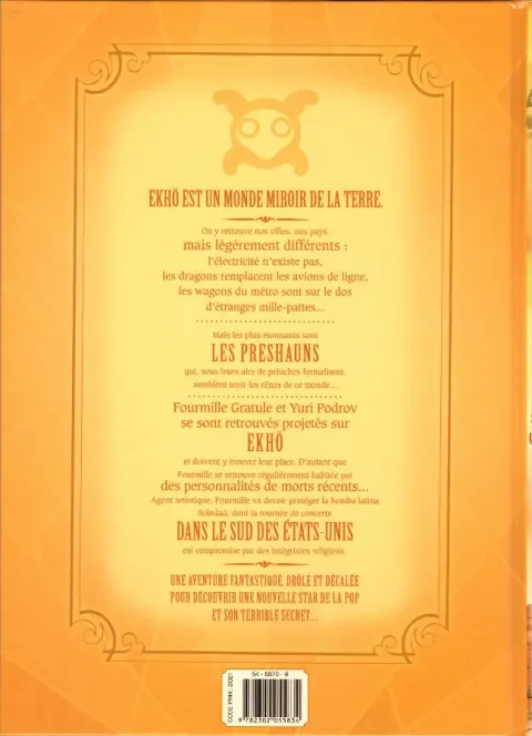 Verso de l'album Ekhö monde miroir Tome 6 Deep South