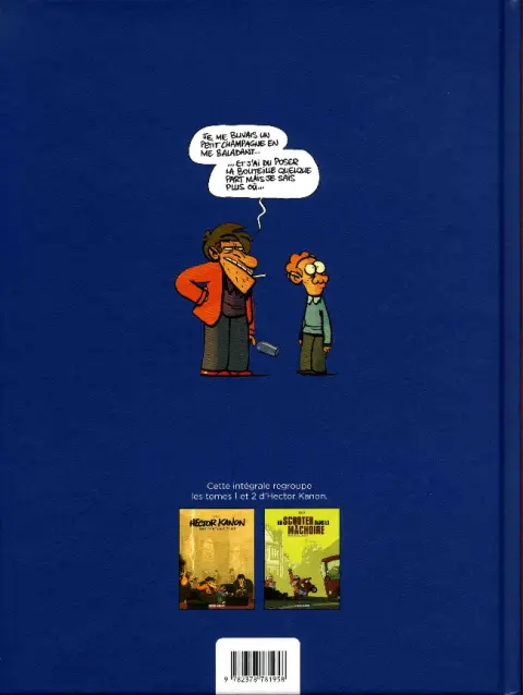 Verso de l'album Hector Kanon Intégrale
