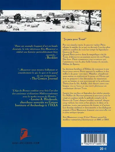 Verso de l'album L'Âge de bronze Tome 1 Un millier de navires