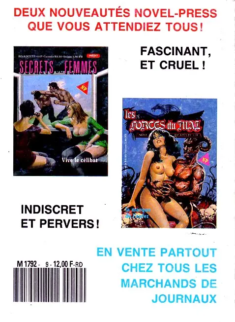 Verso de l'album Maniak Tome 9 Et s'il n'en reste qu'un