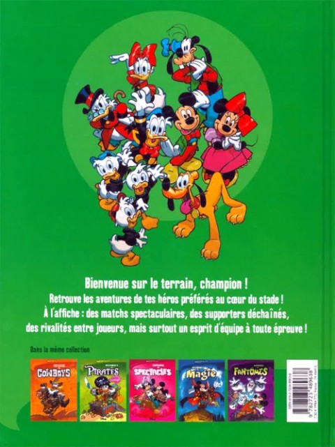 Verso de l'album Mickey & co Tome 5 Histoires de Foot