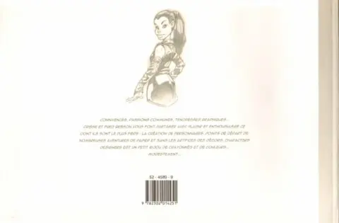 Verso de l'album Characters designers
