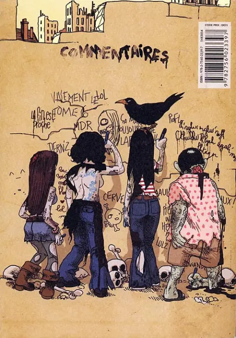Verso de l'album Notes Tome 5 Quelques minutes avant la fin du monde