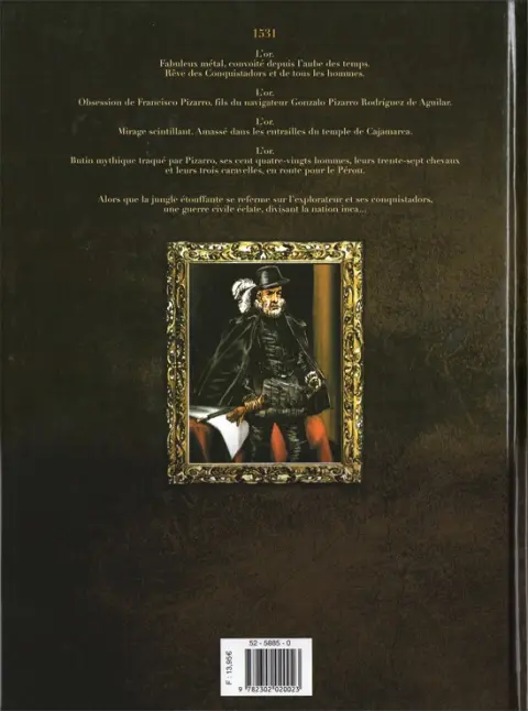 Verso de l'album L'Or des fous Tome 1 L'expédition