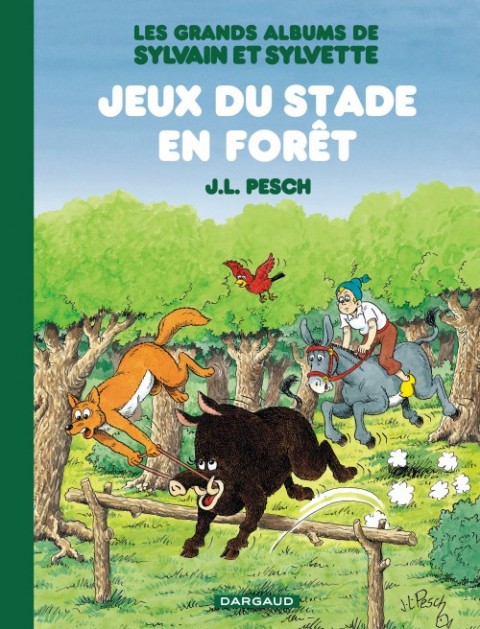 Les Grands albums de Sylvain et Sylvette Tome 2 Jeux du stade en forêt