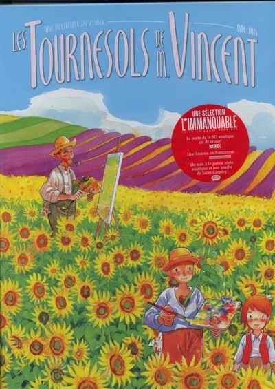 Couverture de l'album Zobo et les fleurs de la vie Tome 2 Les Tournesols de M. Vincent