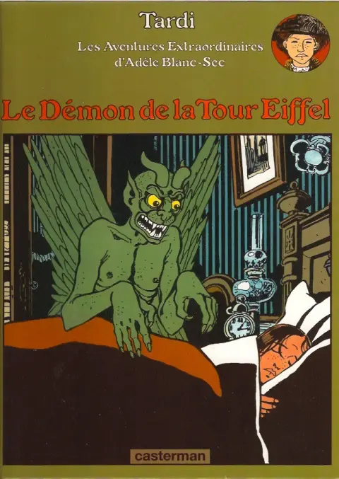 Couverture de l'album Les Aventures Extraordinaires d'Adèle Blanc-Sec Tome 2 Le Démon de la Tour Eiffel