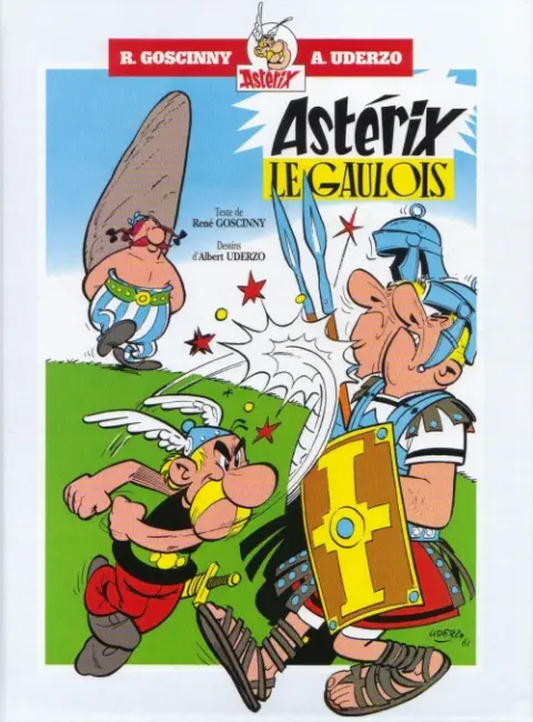 Couverture de l'album Astérix Tomes 1 et 2 Astérix le gaulois / La serpe d'or
