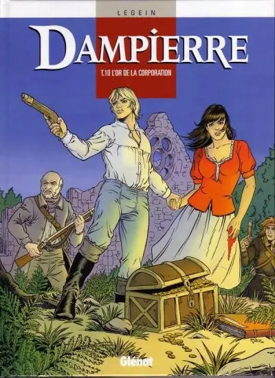 Couverture de l'album Dampierre Tome 10 L'or de la corporation