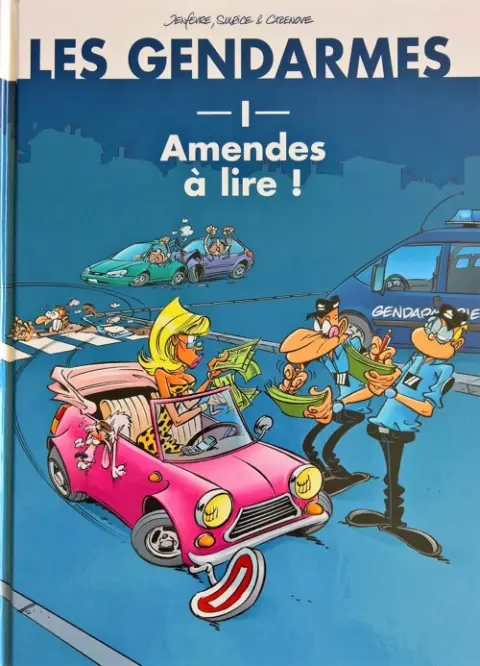 Couverture de l'album Les Gendarmes Tome 10 Amendes à lire !