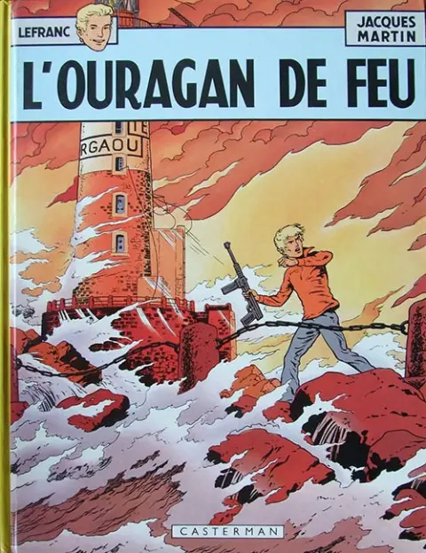 Couverture de l'album Lefranc Tome 2 L'ouragan de feu