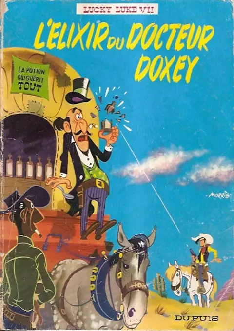Couverture de l'album Lucky Luke Tome 7 L'Elixir du Docteur Doxey