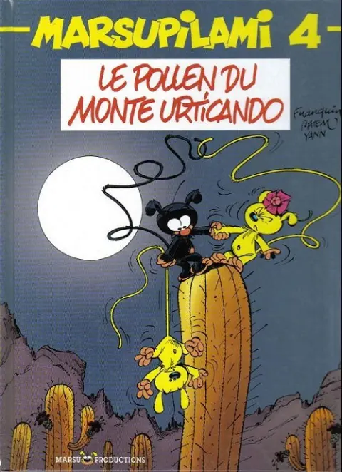 Couverture de l'album Marsupilami Tome 4 Le pollen du Monte Urticando