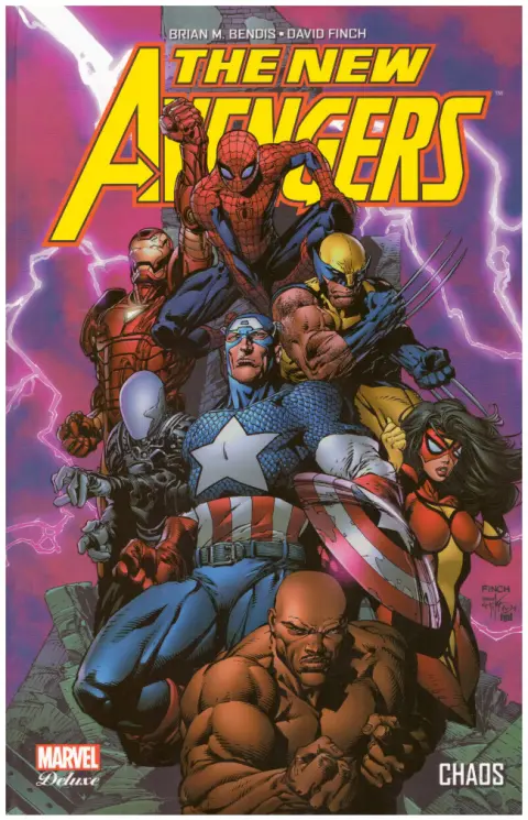 Couverture de l'album The New Avengers Tome 1 Chaos