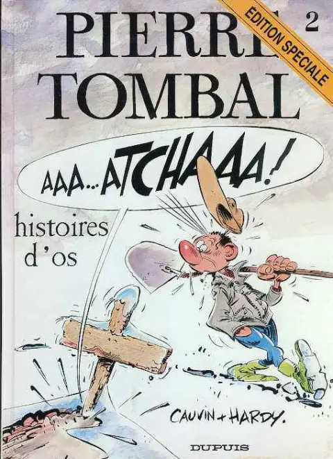 Couverture de l'album Pierre Tombal Tome 2 Histoires d'os