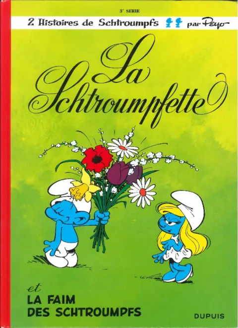 Couverture de l'album Les Schtroumpfs Tome 3 La Schtroumpfette
