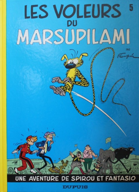 Couverture de l'album Spirou et Fantasio Tome 5 Les voleurs du Marsupilami