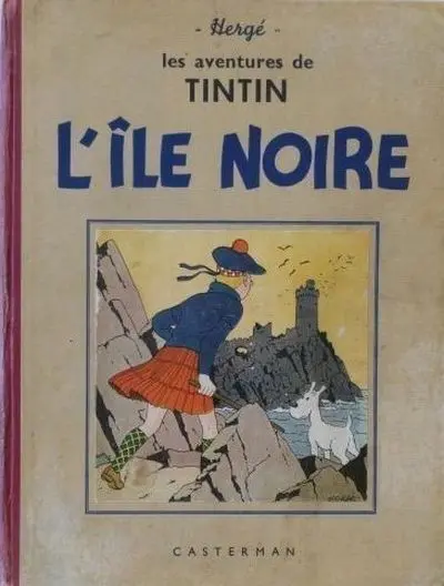 Couverture de l'album Tintin Tome 7 L'Île noire