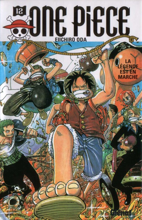 Couverture de l'album One Piece Tome 12 La légende est en marche