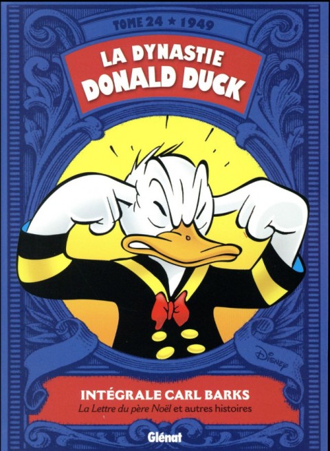 Couverture de l'album La Dynastie Donald Duck Tome 24 La Lettre du père Noël et autres histoires (1949)