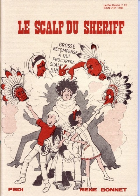 Couverture de l'album Fripounet et Marisette P.B.D.I. Tome 13 Le scalp du sheriff