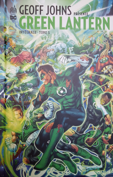 Couverture de l'album Geoff Johns présente Green Lantern Intégrale Tome 5