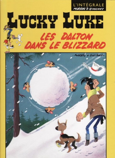 Couverture de l'album Lucky Luke Tome 25 Les Dalton dans le blizzard