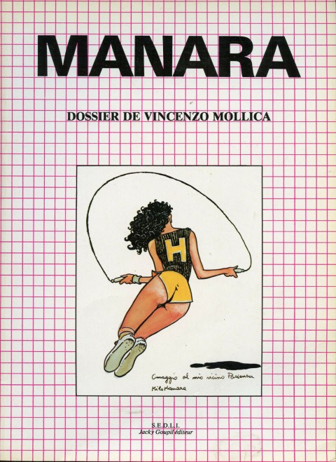 Couverture de l'album Manara - Dossier de Vincenzo Mollica