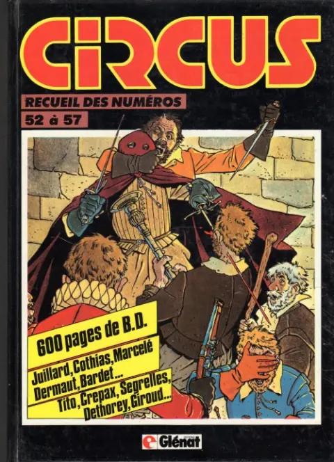 Circus Album N° 12 Recueil des numéros 52 à 57