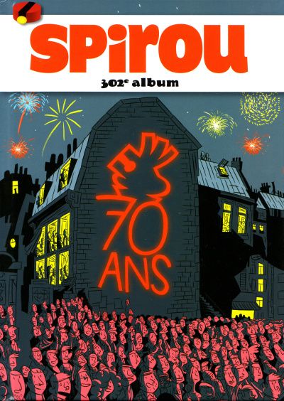 Couverture de l'album Le journal de Spirou Album 302