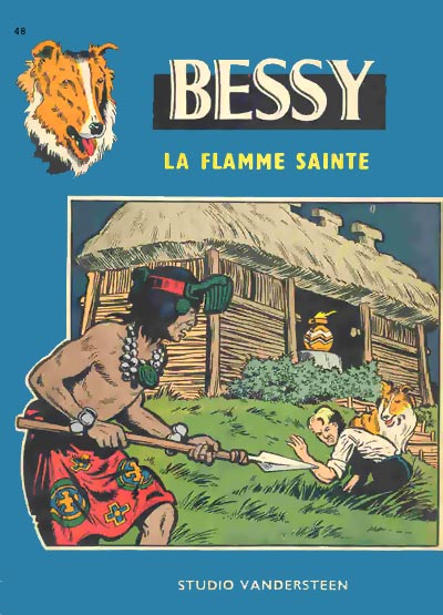 Couverture de l'album Bessy Tome 48 La flamme sainte