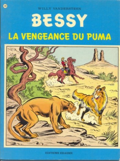 Couverture de l'album Bessy Tome 148 La vengeance du puma