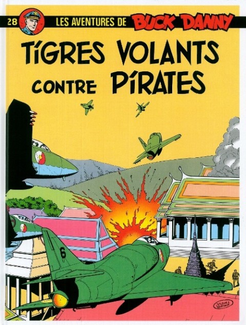 Couverture de l'album Buck Danny Tome 28 Tigres Volants contre pirates