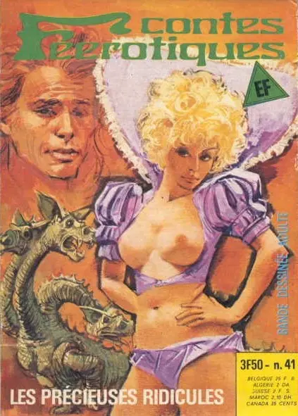 Contes féérotiques Tome 41 Les précieuses ridicules