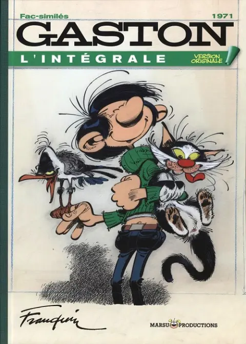 Gaston L'intégrale (Version Originale) Tome 11 Gaston 1971