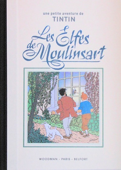 Couverture de l'album Tintin Les Elfes de Moulinsart