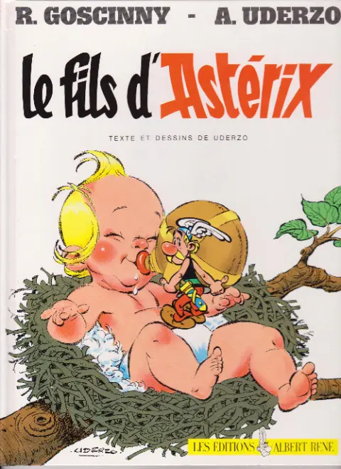Couverture de l'album Astérix Tome 27 Le fils d'Astérix