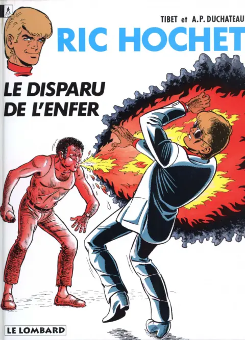 Couverture de l'album Ric Hochet Tome 39 Le disparu de l'enfer