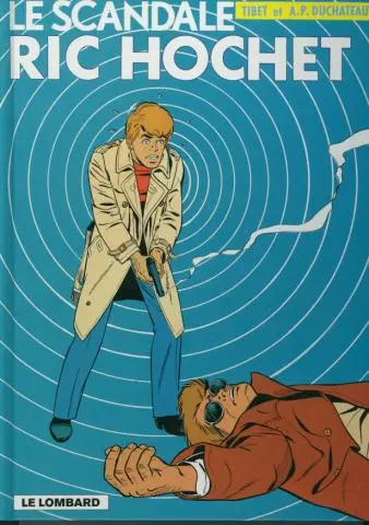 Couverture de l'album Ric Hochet Tome 33 Le scandale Ric Hochet